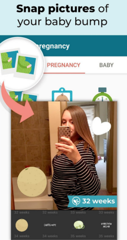 爱宝中心怀孕追踪器app截图2
