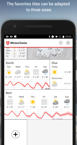 瑞士气象局app截图3
