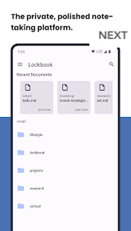 Lockbook笔记平台app截图3